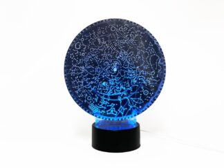 천상열차분야지도 휠 만년력 조명